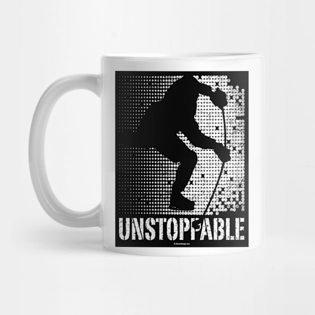 Unstoppable - hockey player by eBrushDesign